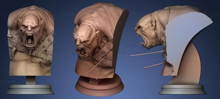 3D model Orc Berserker (STL)